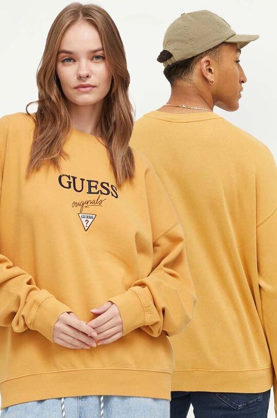 

Фуфайка Guess Originals, желтый