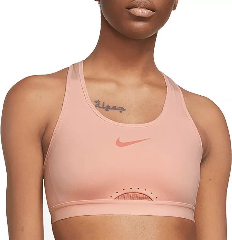 

Женский спортивный бюстгальтер с высокой поддержкой Nike Swoosh (большие размеры)