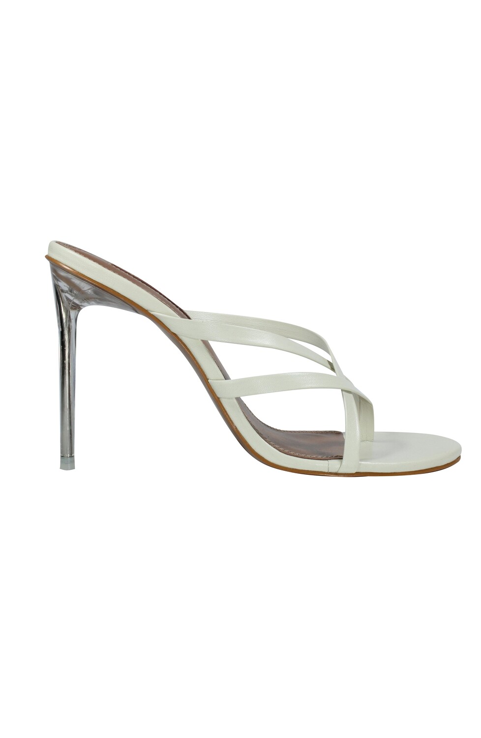 

Белые босоножки на каблуке Davey Optic BCBGMAXAZRIA