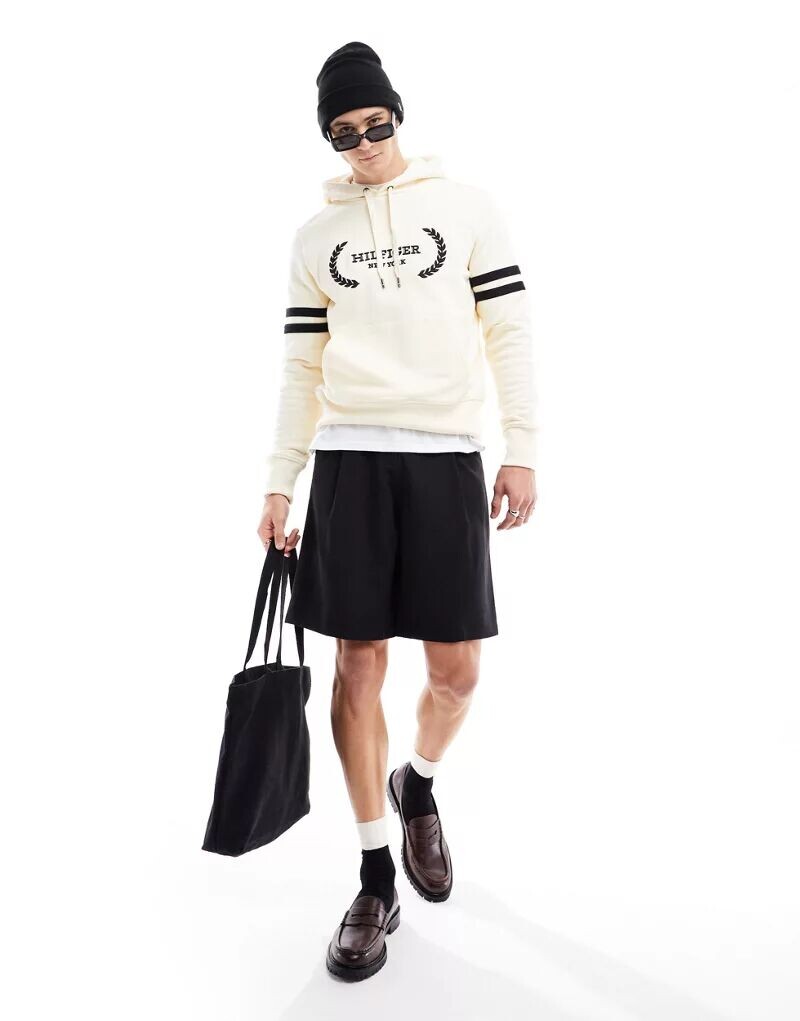 

Кремовый худи монотип Tommy Hilfiger Laurel