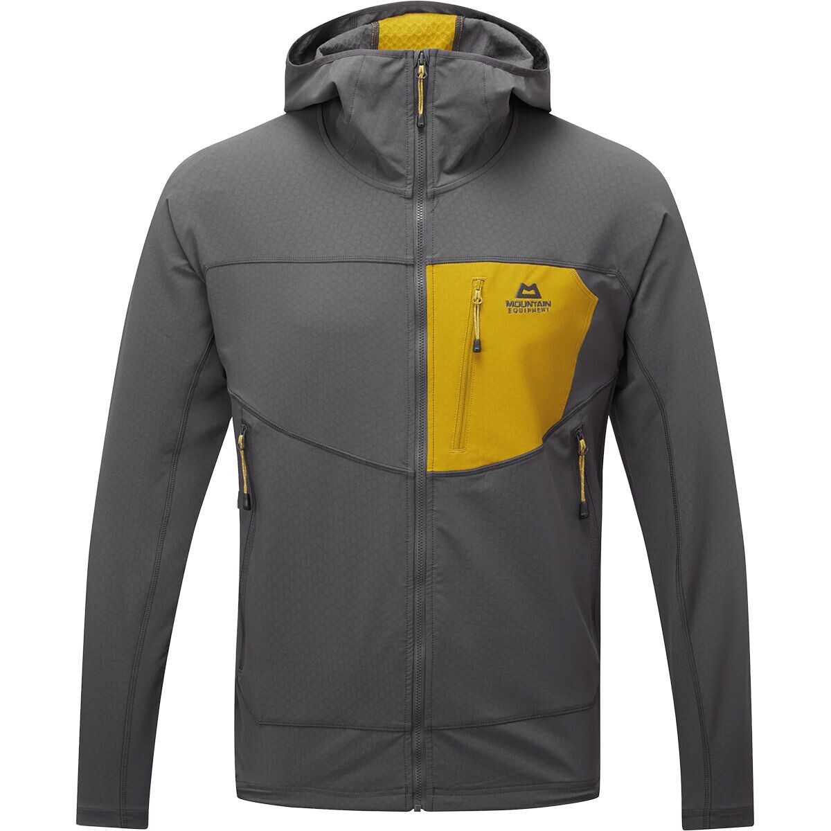 

Куртка с капюшоном и стрелками Mountain Equipment, серый
