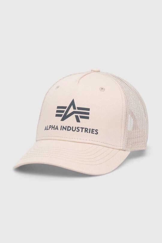 

Бейсболка Alpha Industries, бежевый