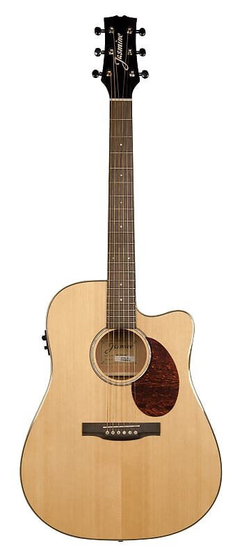 

Акустическая гитара Jasmine - Dreadnought Acoustic Electric Guitar! JD37CE-NAT