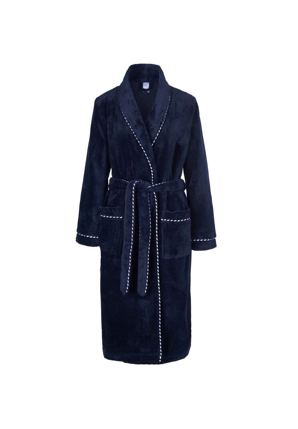 

Халат женский махровый с шалевым воротником, 120 см. Уютный душ CALIDA, цвет Dark Lapis Blue