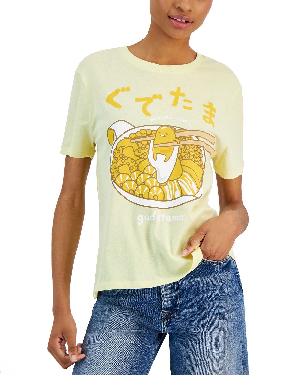

Футболка с короткими рукавами Gudetama Ramen для юниоров Love Tribe