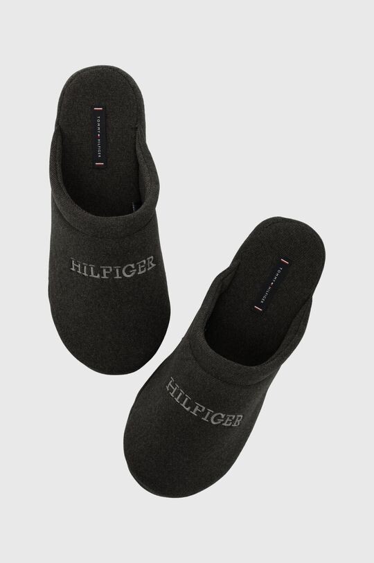 

Тапочки FLEECE HILFIGER HOMESLIPPER Tommy Hilfiger, серый