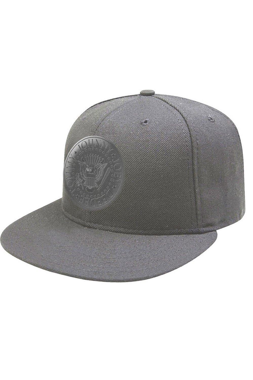 

Кепка Snapback с президентской печатью Ramones, серый