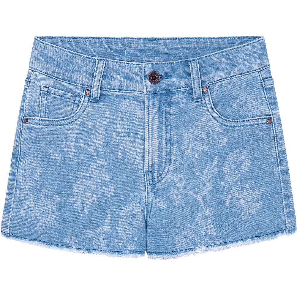 

Шорты Pepe Jeans Patty Floral 1/4 Denim, синий