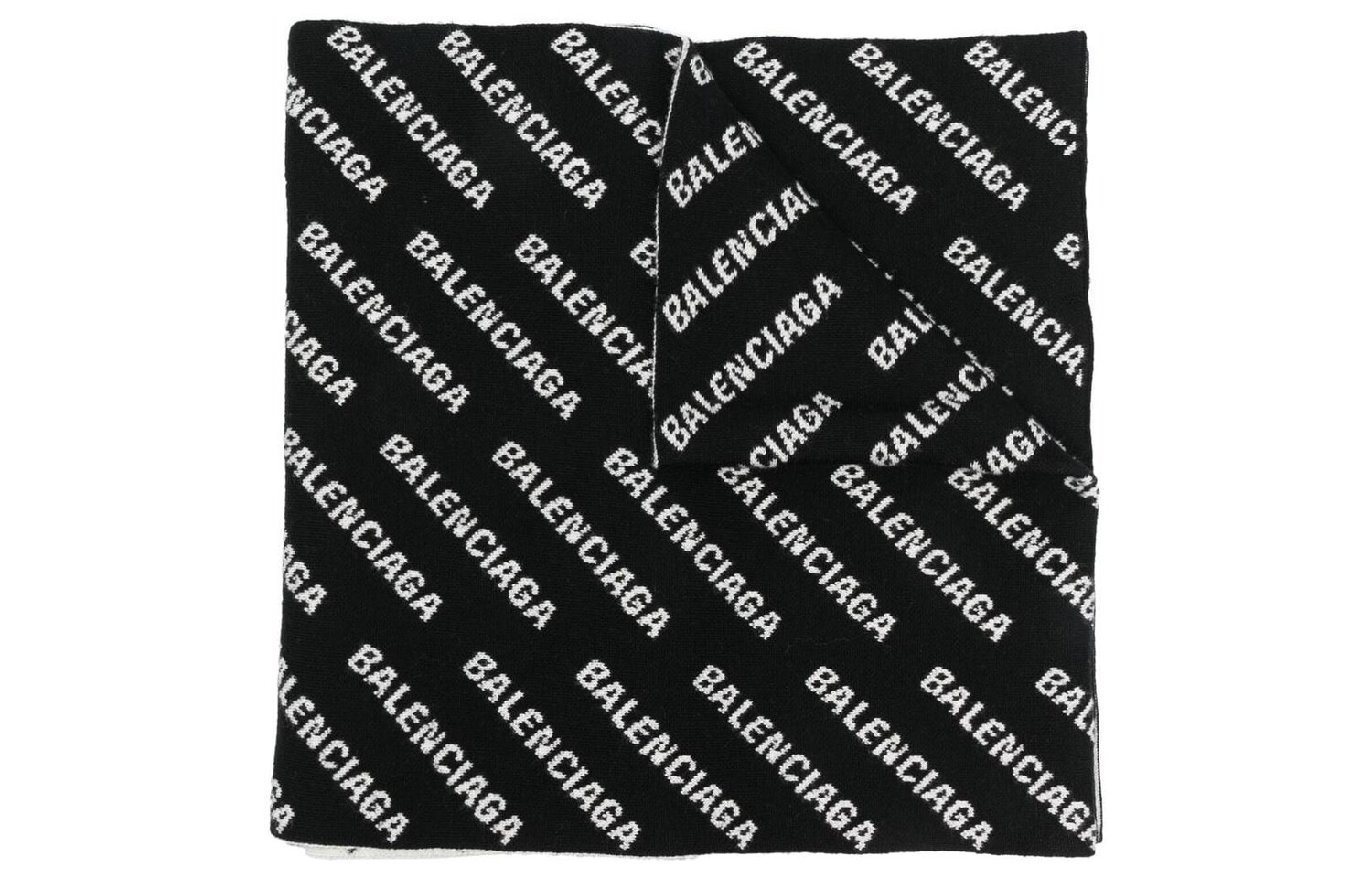 Шарф Balenciaga женский, черный