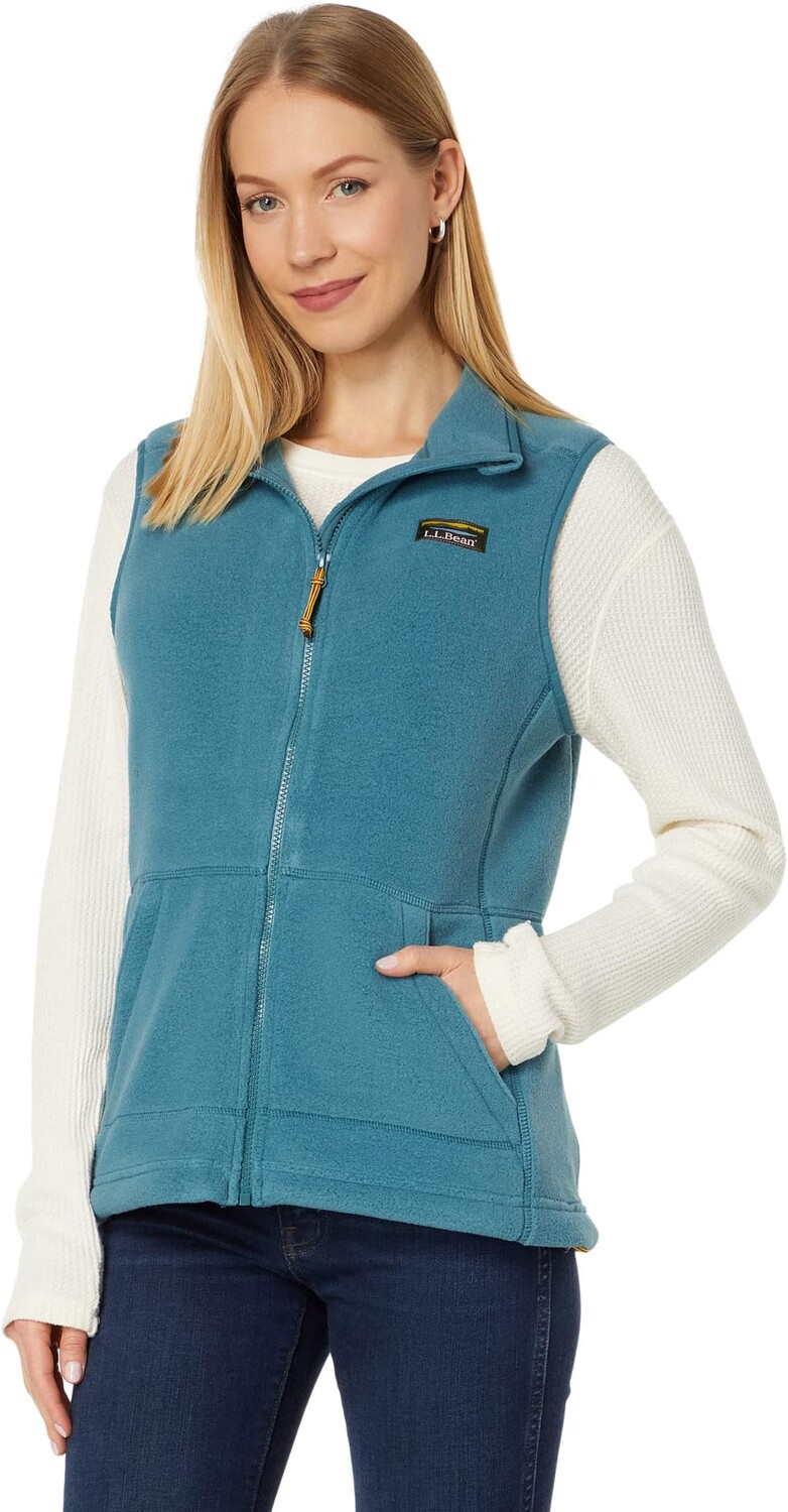 

Классический флисовый жилет Mountain L.L.Bean, цвет Storm Teal