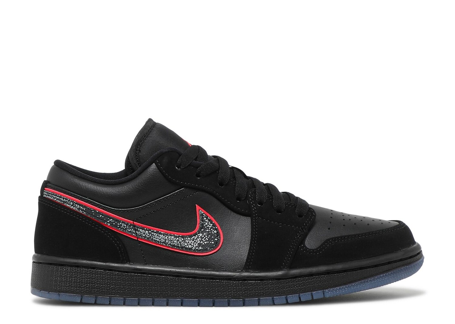 

Кроссовки Air Jordan Air Jordan 1 Low 'Red Orbit', черный