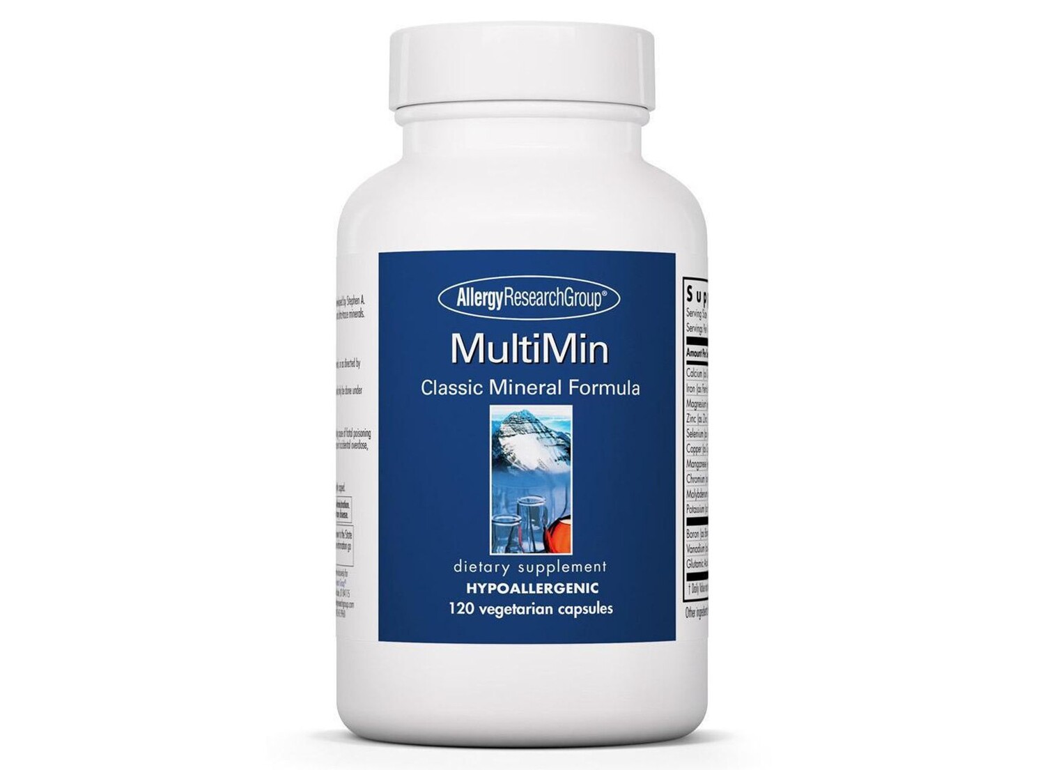 

Allergy Research Group, MultiMin, 120 вегетарианских капсул ARG