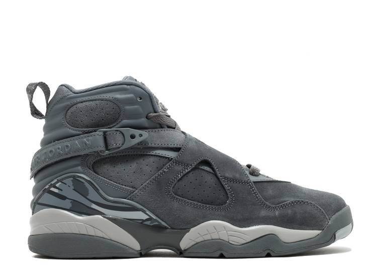 

Кроссовки AIR JORDAN 8 RETRO GS 'COOL GREY', серый