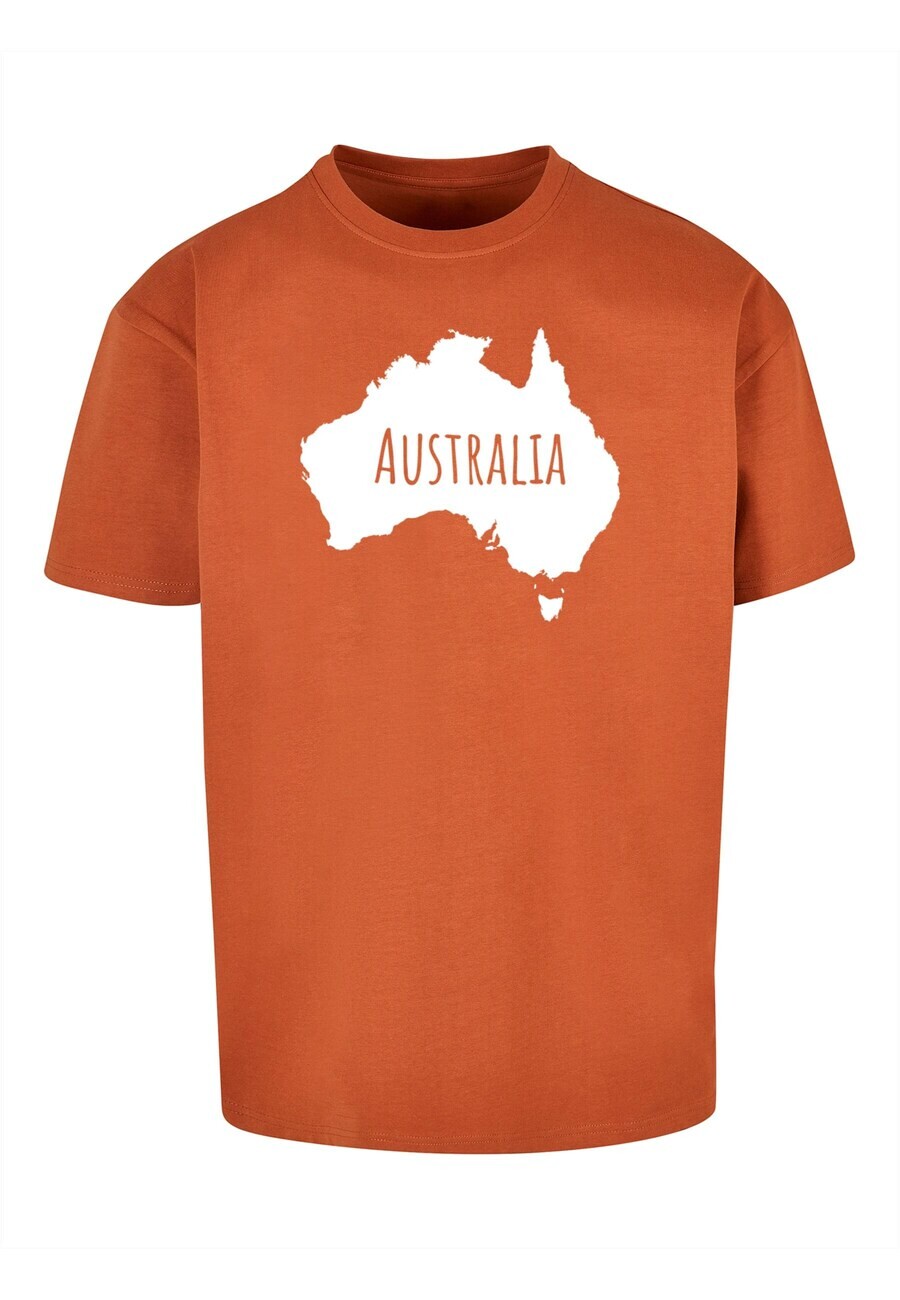 

Футболка Merchcode AUSTRALIA X, оранжевый