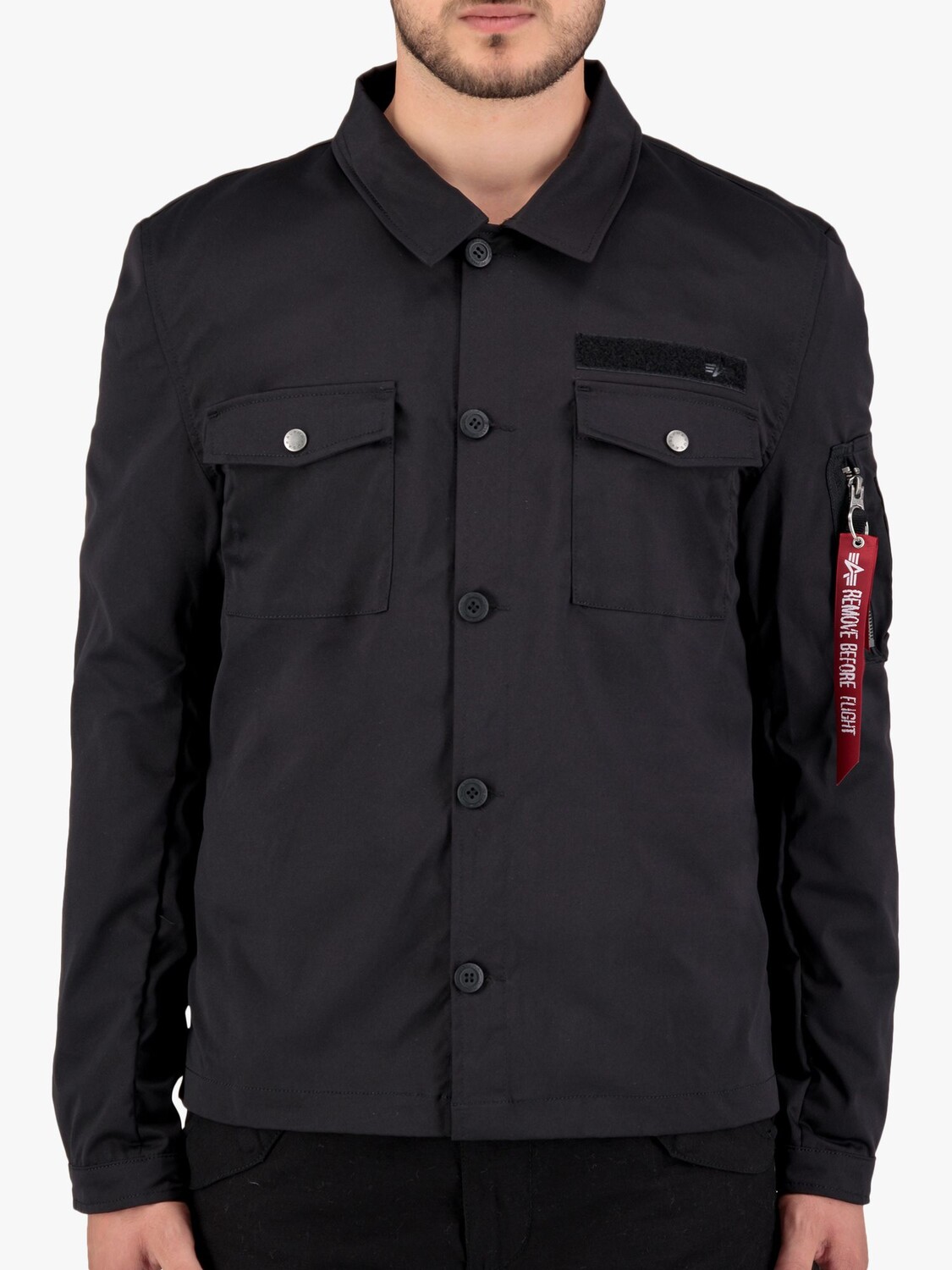 

Рубашка Alpha Industries, черный