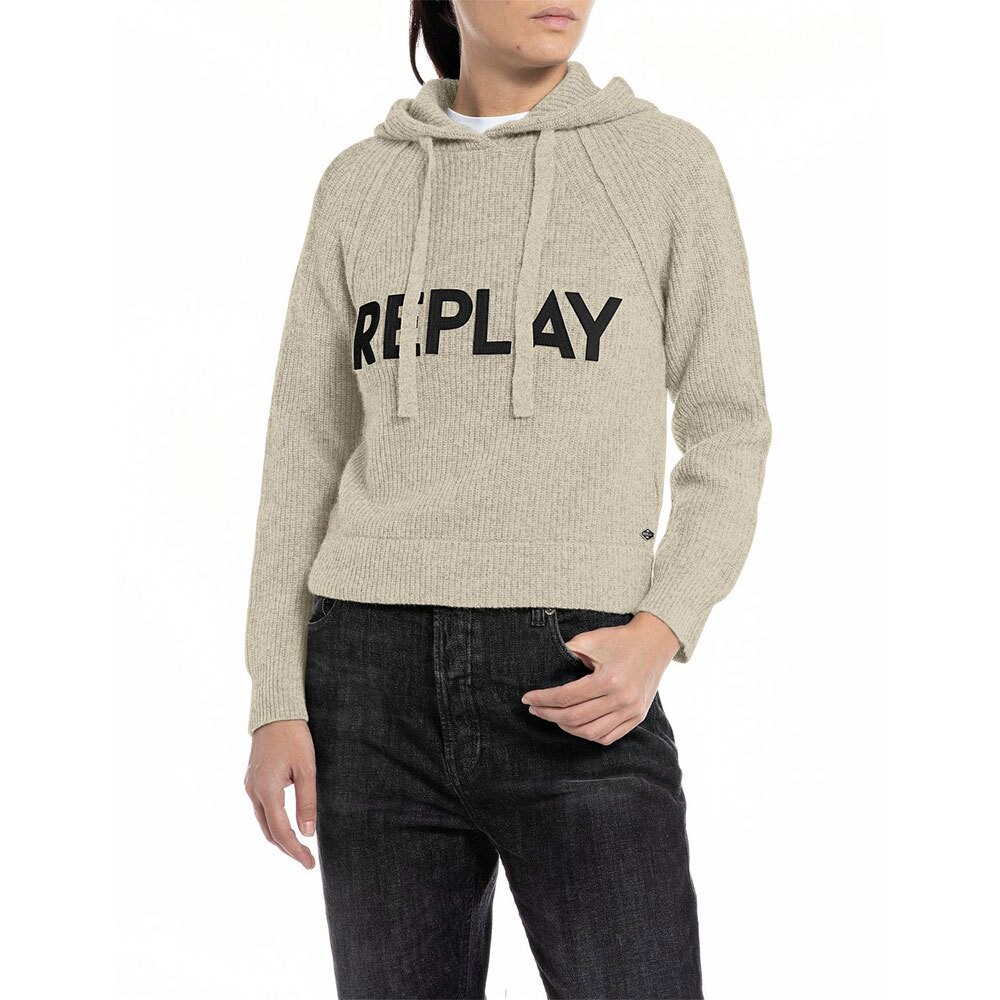 

Худи Replay DK3560.000.G22726, бежевый