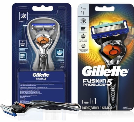 

Бритвенная ручка + 1 лезвие Gillette, Fusion 5 Proglide