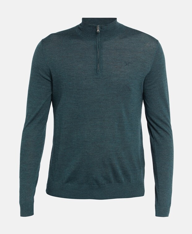 

Шерстяной джемпер Hackett London, цвет Petrol