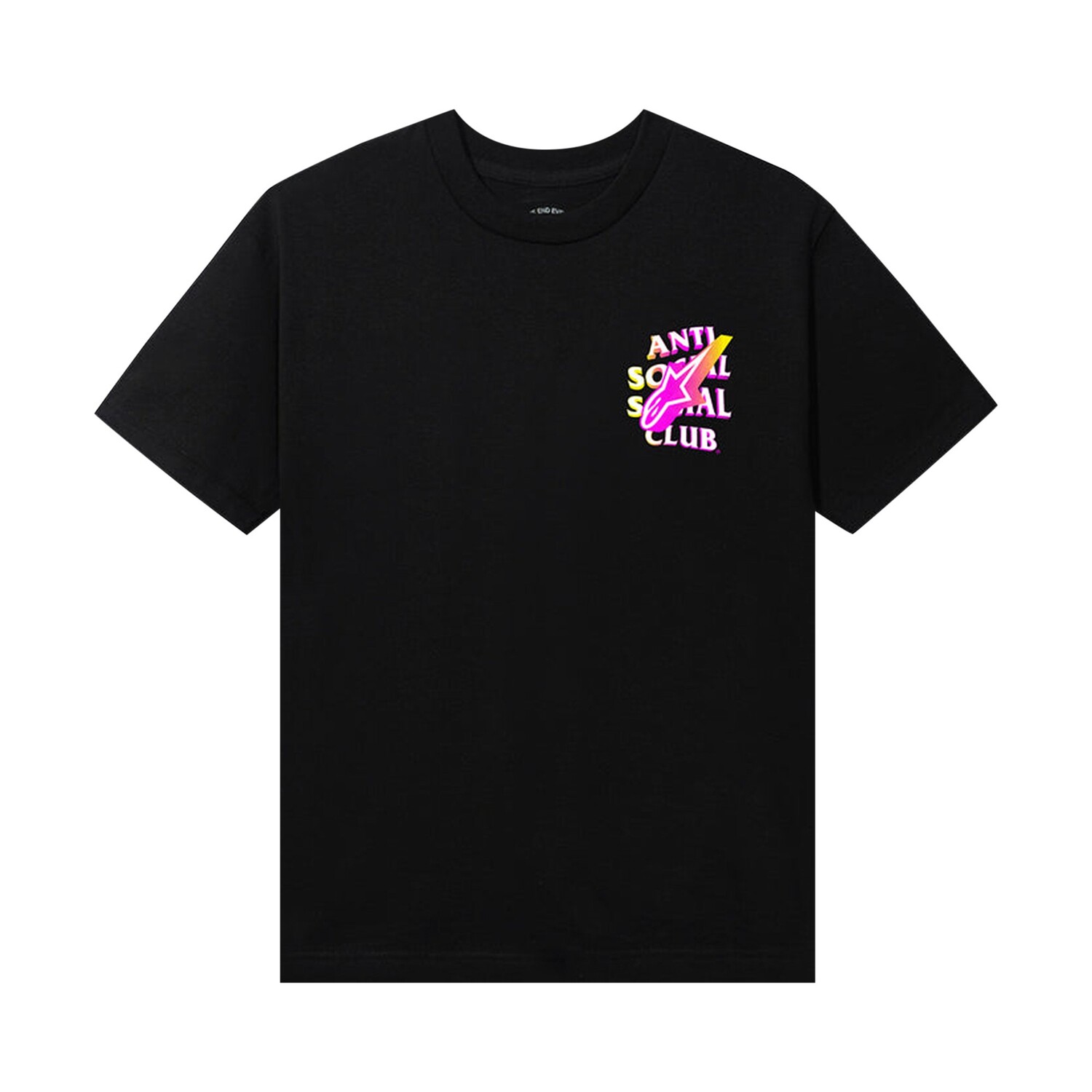 

Футболка Anti Social Social Club x Alpinestars, черная, Черный