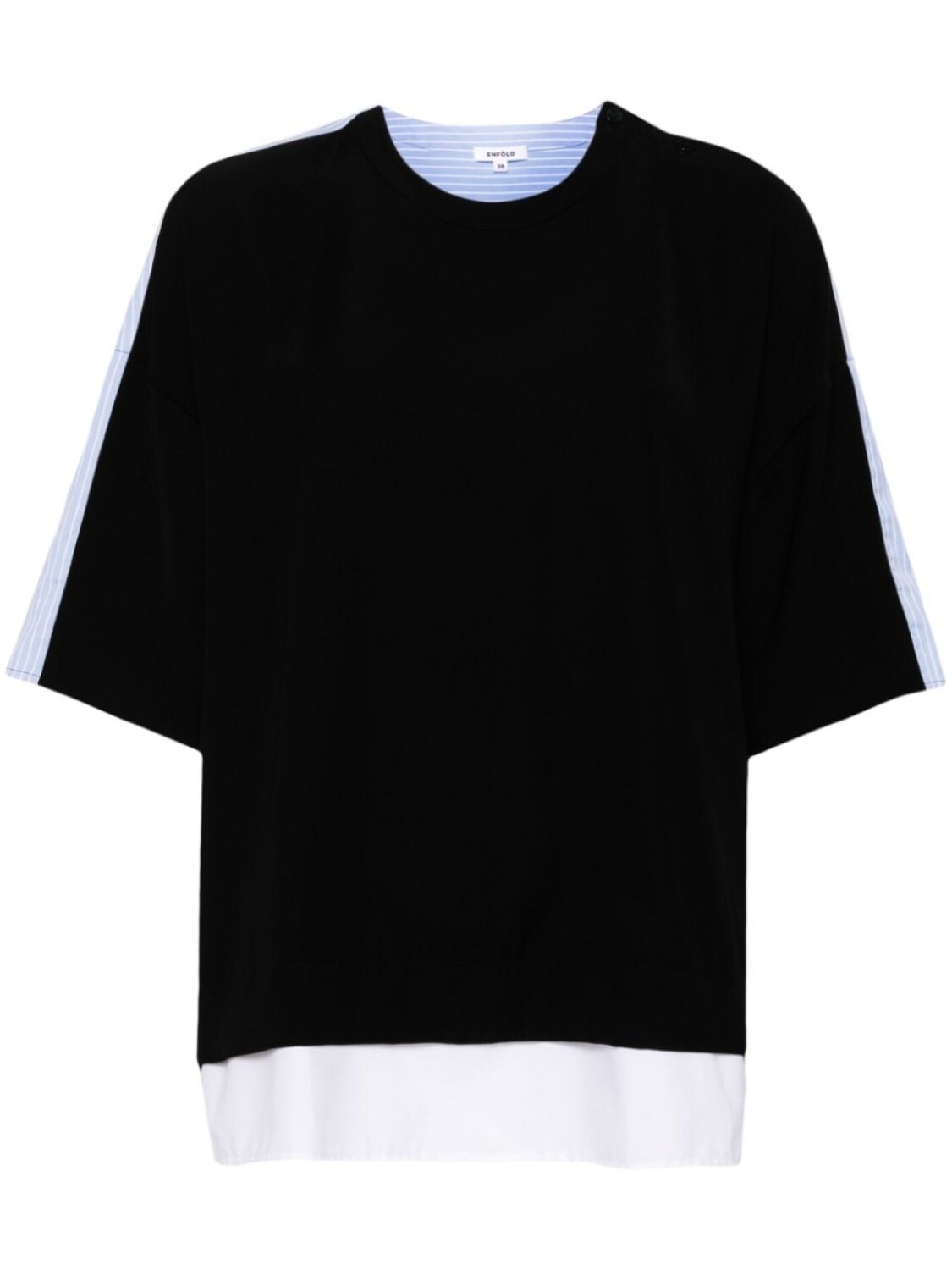 

Enföld джемпер Shirt Combi, черный