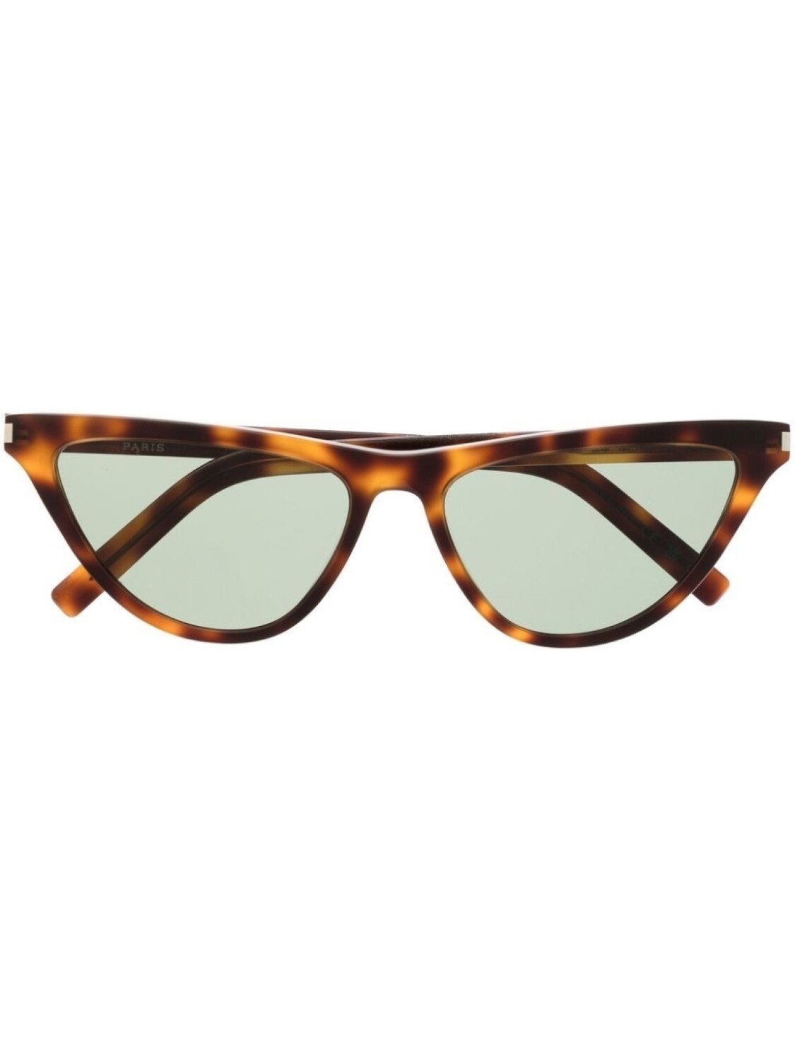 

Saint Laurent Eyewear солнцезащитные очки в оправе 'кошачий глаз', коричневый