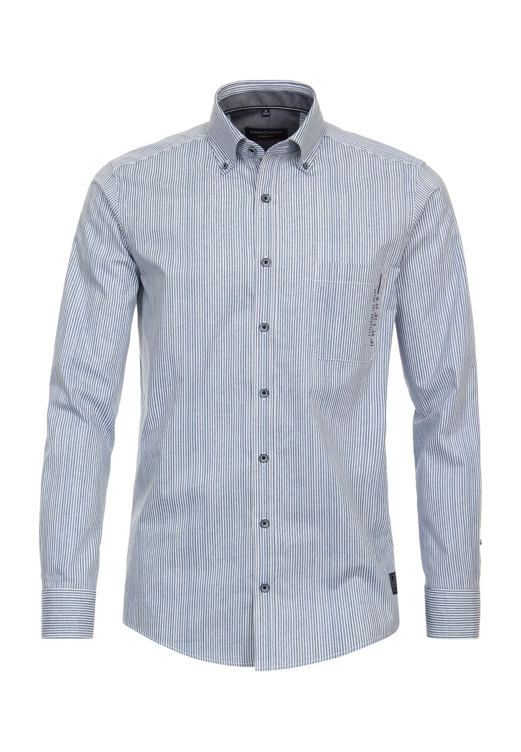 

Рубашка GESTREIFT CASUAL FIT CASAMODA, цвет mittelblau