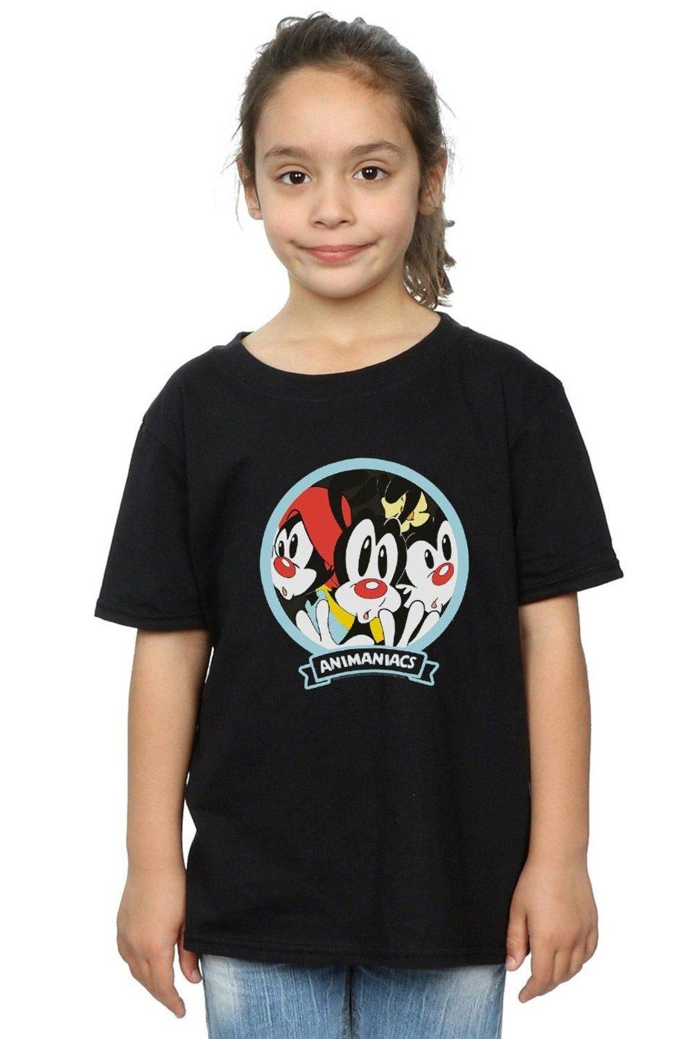 Хлопковая футболка Fisheye Group Animaniacs, черный
