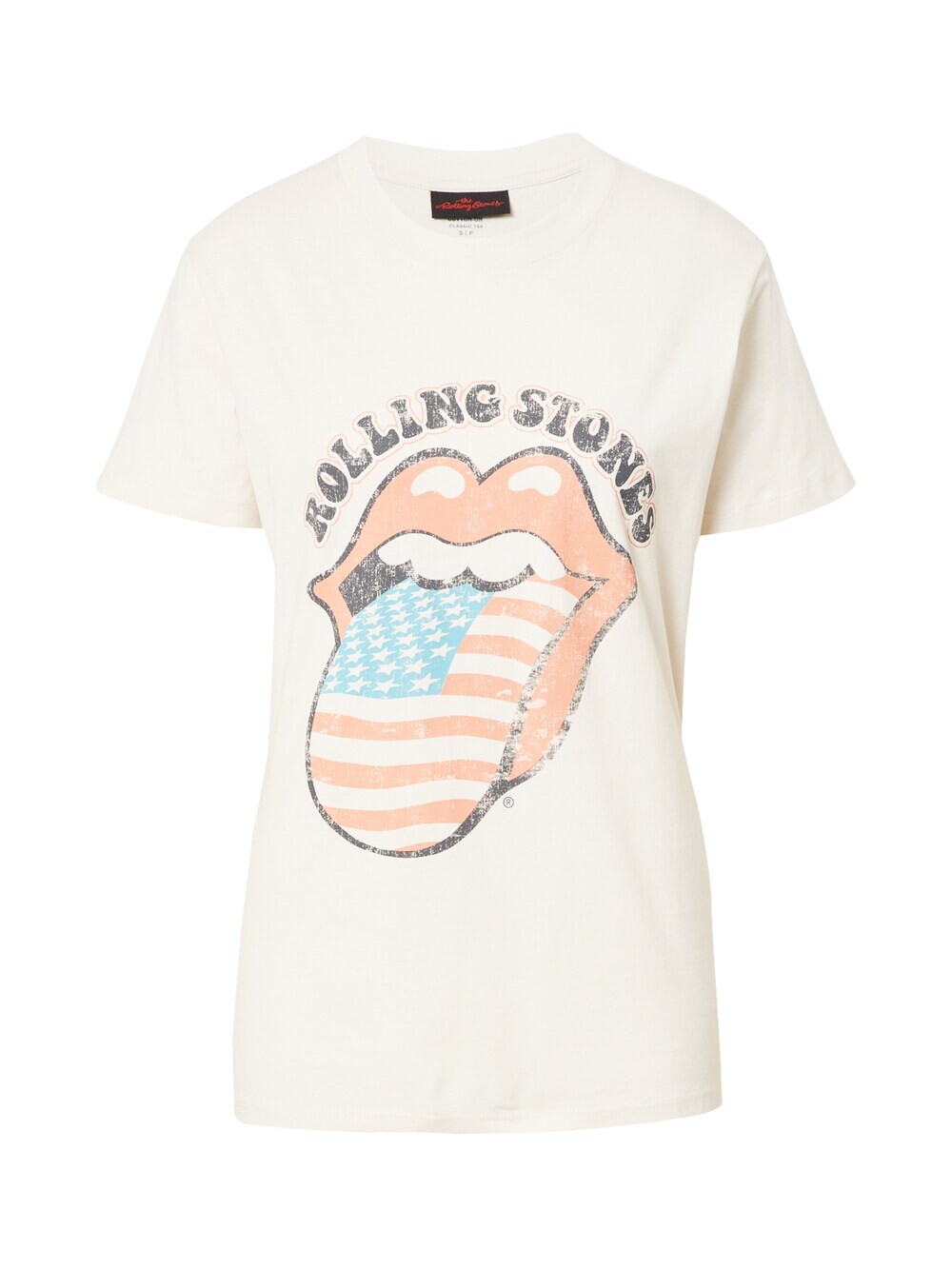 

Рубашка Cotton On Rolling Stones, от белого