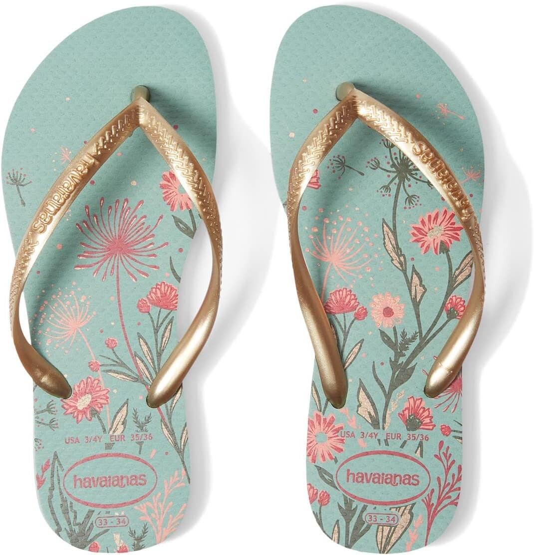 

Сандалии Havaianas Slim Organics Flip Flop Sandal, цвет Clay