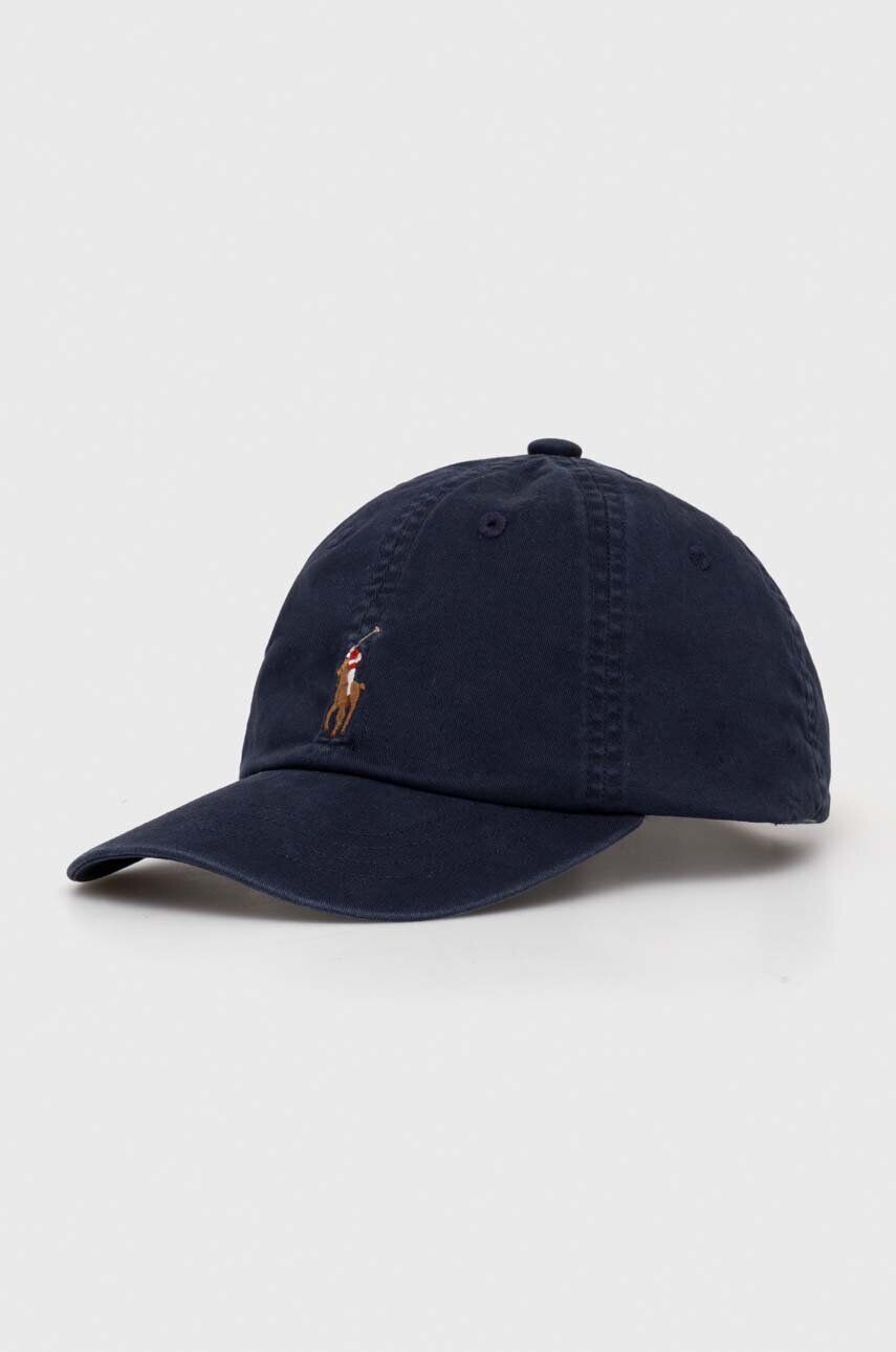 

Бейсбольная кепка Polo Ralph Lauren, темно-синий