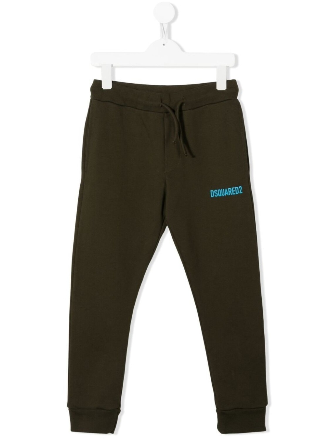

Спортивные брюки с кулиской и логотипом Dsquared2 Kids, серый