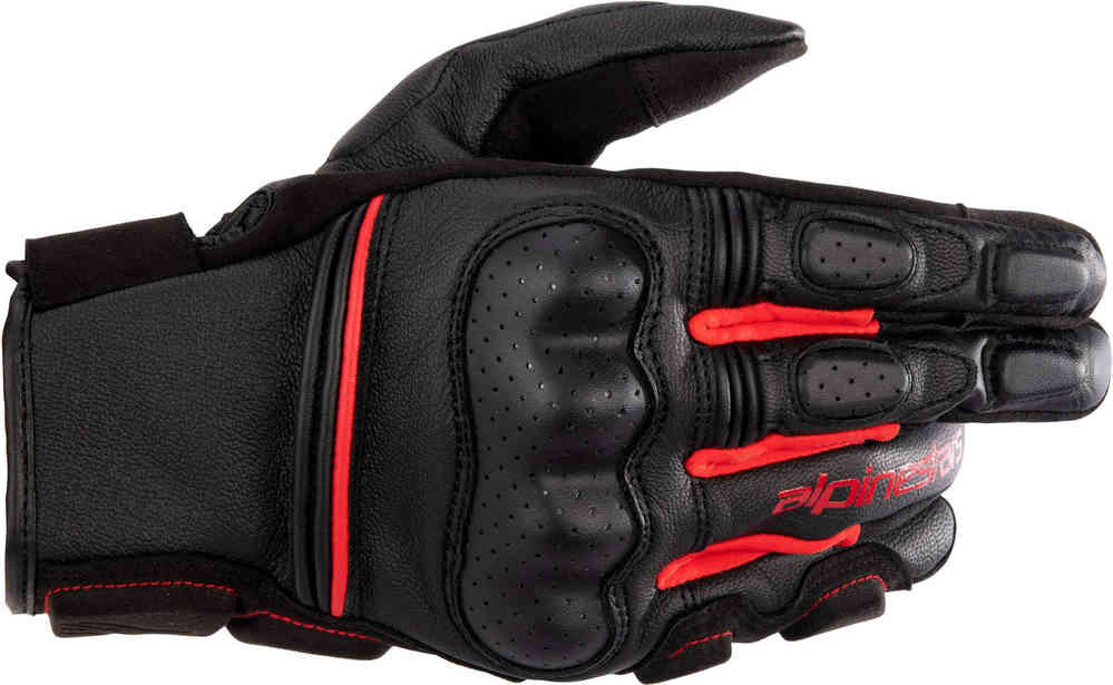 Мотоциклетные перчатки Phenom Alpinestars, черный красный перчатки кожаные спортивные reactor xs