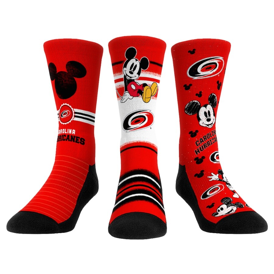 

Комплект носков Rock Em Socks Carolina Hurricanes, красный