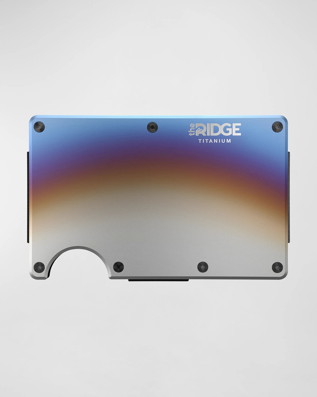 

Мужской металлический кошелек с зажимом для денег RFID, коричневый The Ridge, цвет Burnt