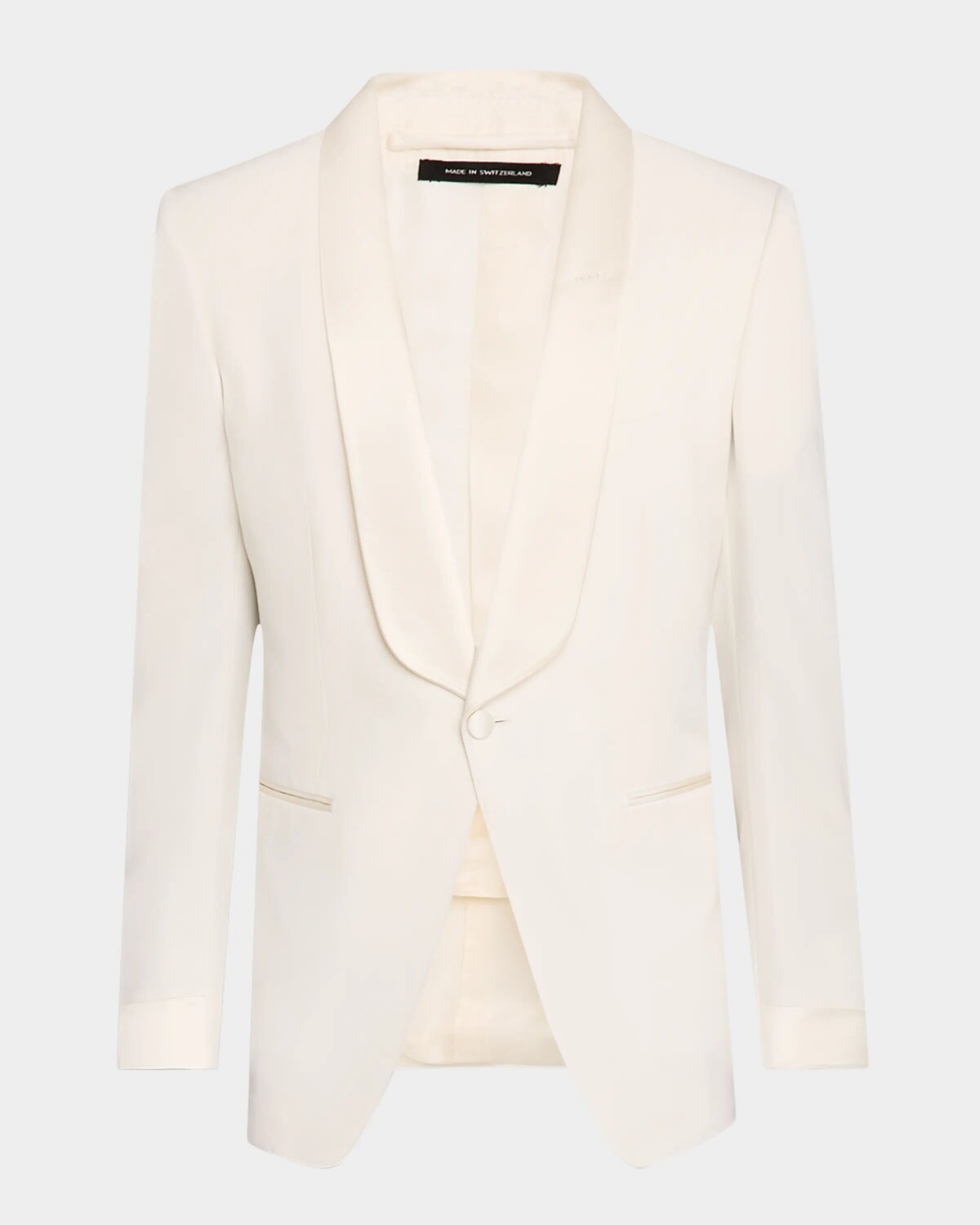 

Мужской вечерний пиджак с шалью O'Connor Tom Ford, цвет Chalk