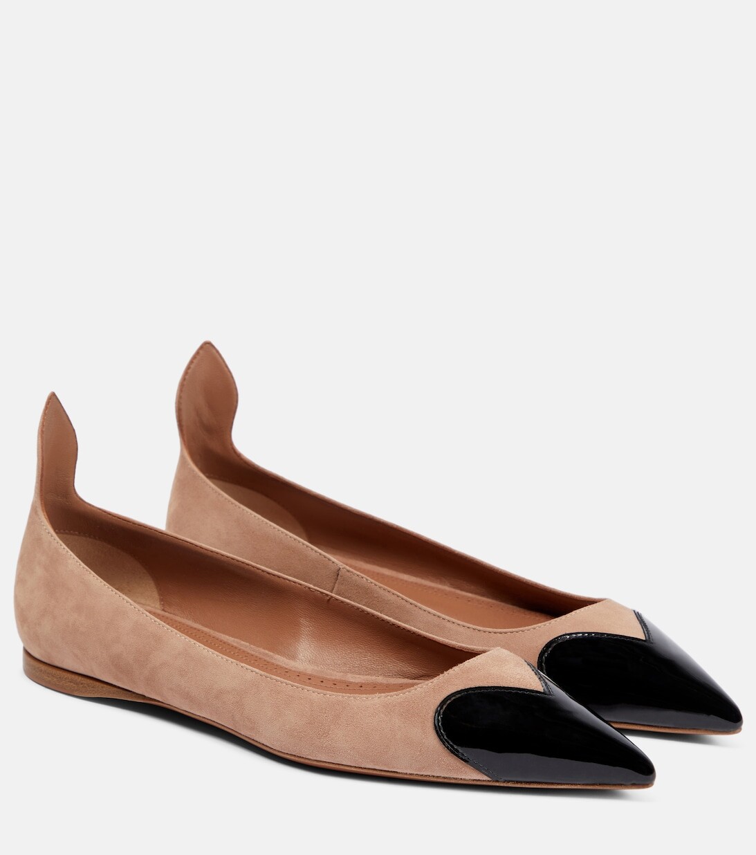 

Замшевые балетки Le Cœur Alaïa, черный