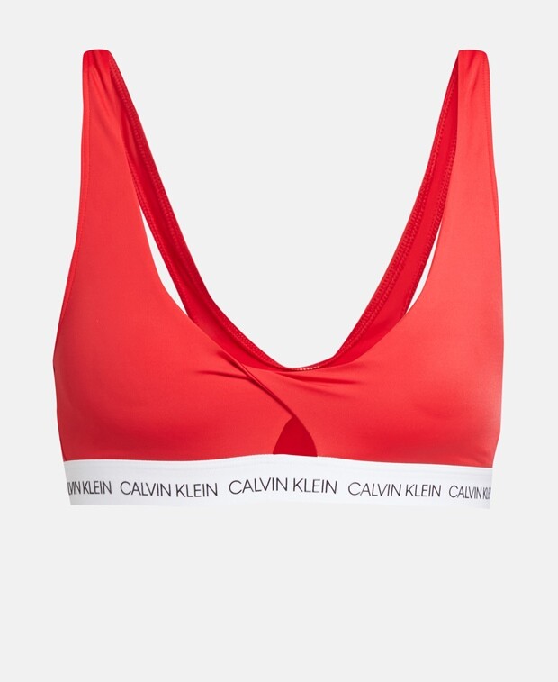 

Бикини-топ Calvin Klein, красный