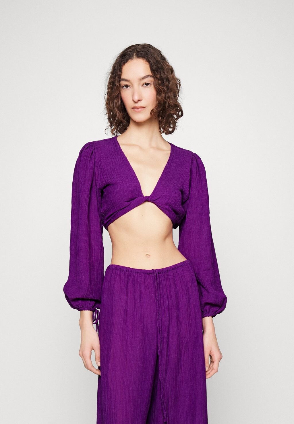 

Блуза Faithfull the brand, фиолетовый