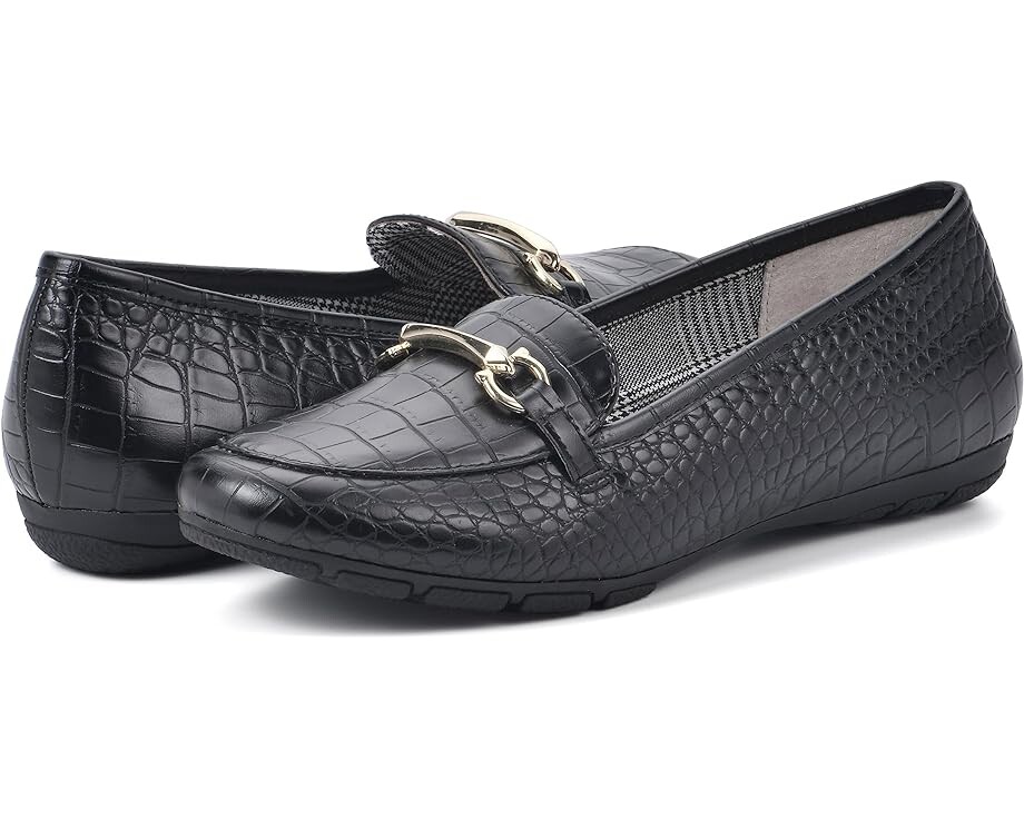 

Лоферы Cliffs by White Mountain Glowing, цвет Black/Croco