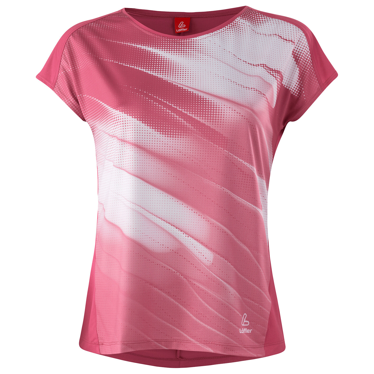 

Функциональная рубашка Löffler Women's Loose Shirt Fairydust, цвет Malaga