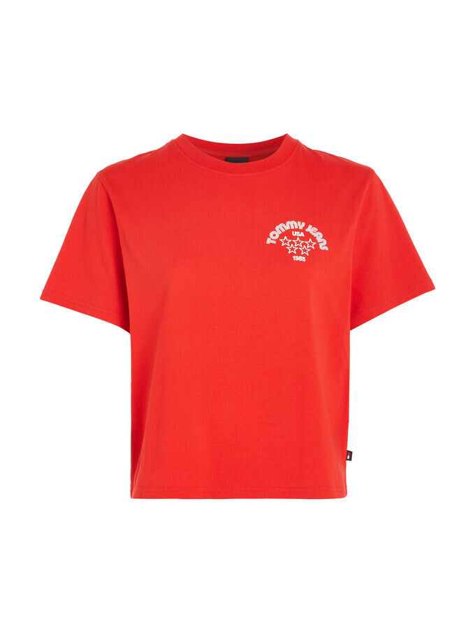 

Футболка tjw boxy Retro Sport 2 Tommy Jeans, красный