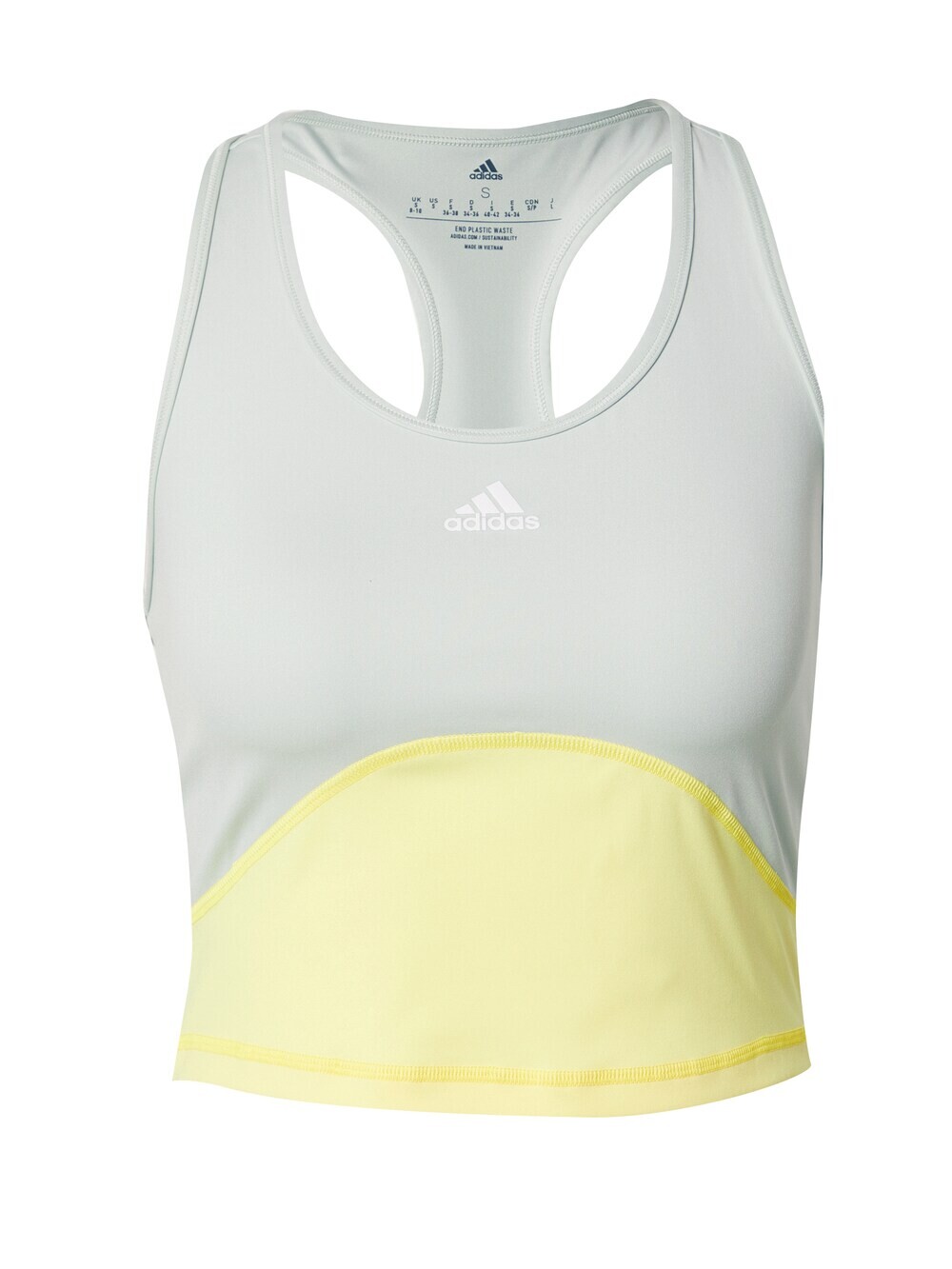 

Спортивный топ Adidas Aeroready Train Hiit, дымчато-серый