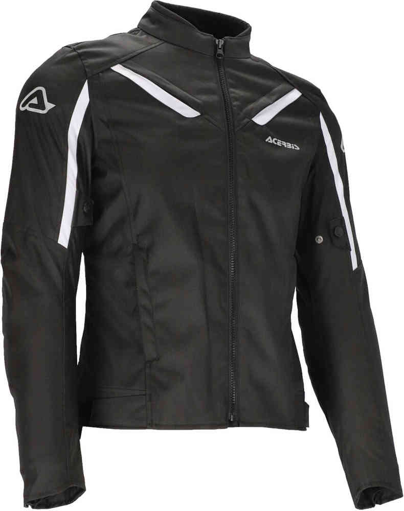Мотоциклетная текстильная куртка X-Mat Acerbis, черно-белый