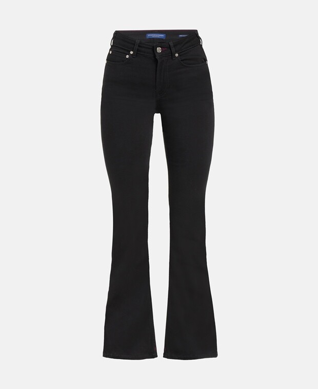 

Джинсы с вырезом Scotch & Soda, черный