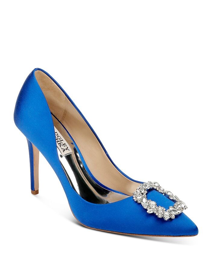 

Женские туфли-лодочки Cher Crystal с пряжкой Badgley Mischka