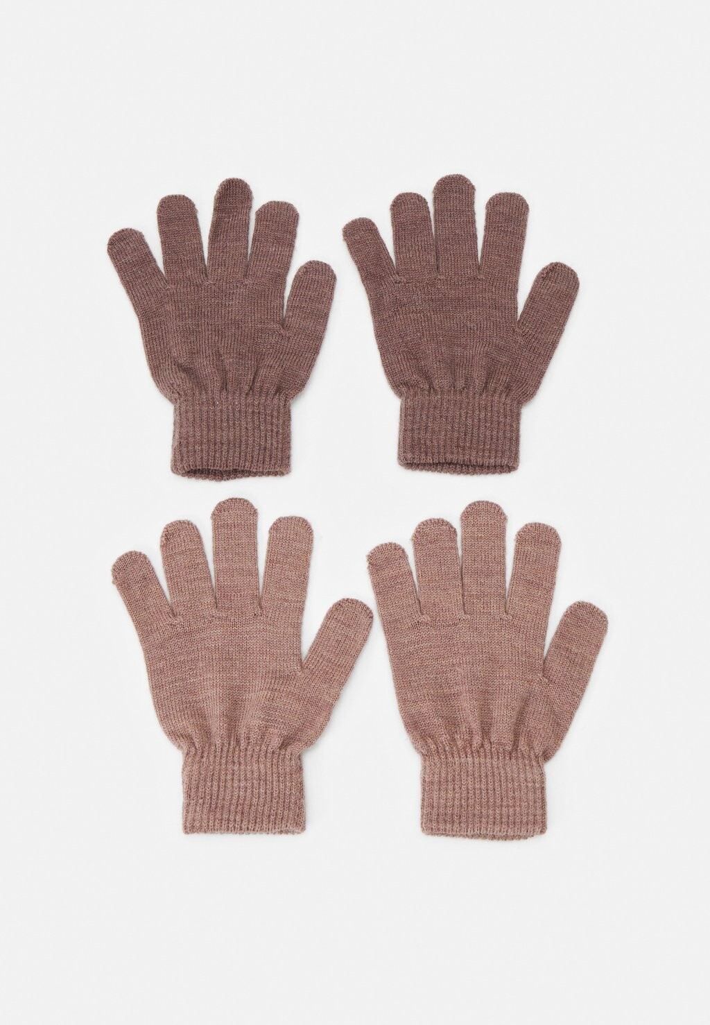 

Перчатки Nkfwholla Gloves 2 Pack Unisex Name it, цвет antler/peppercorn