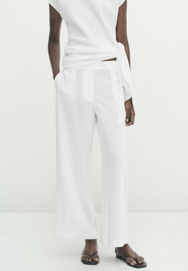

Брюки Massimo Dutti, белый
