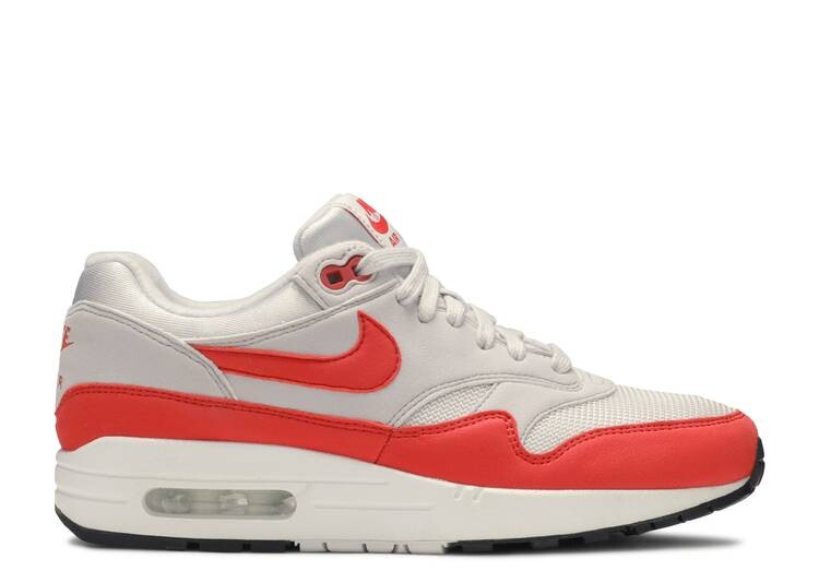 

Кроссовки Nike WMNS AIR MAX 1 'HABANERO RED', серый