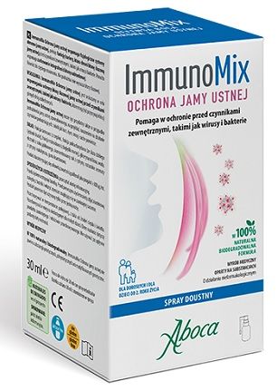 Aboca Immunomix Ochrona Jamy Ustnej Spray Do Ust оральный спрей, 30 ml цена и фото