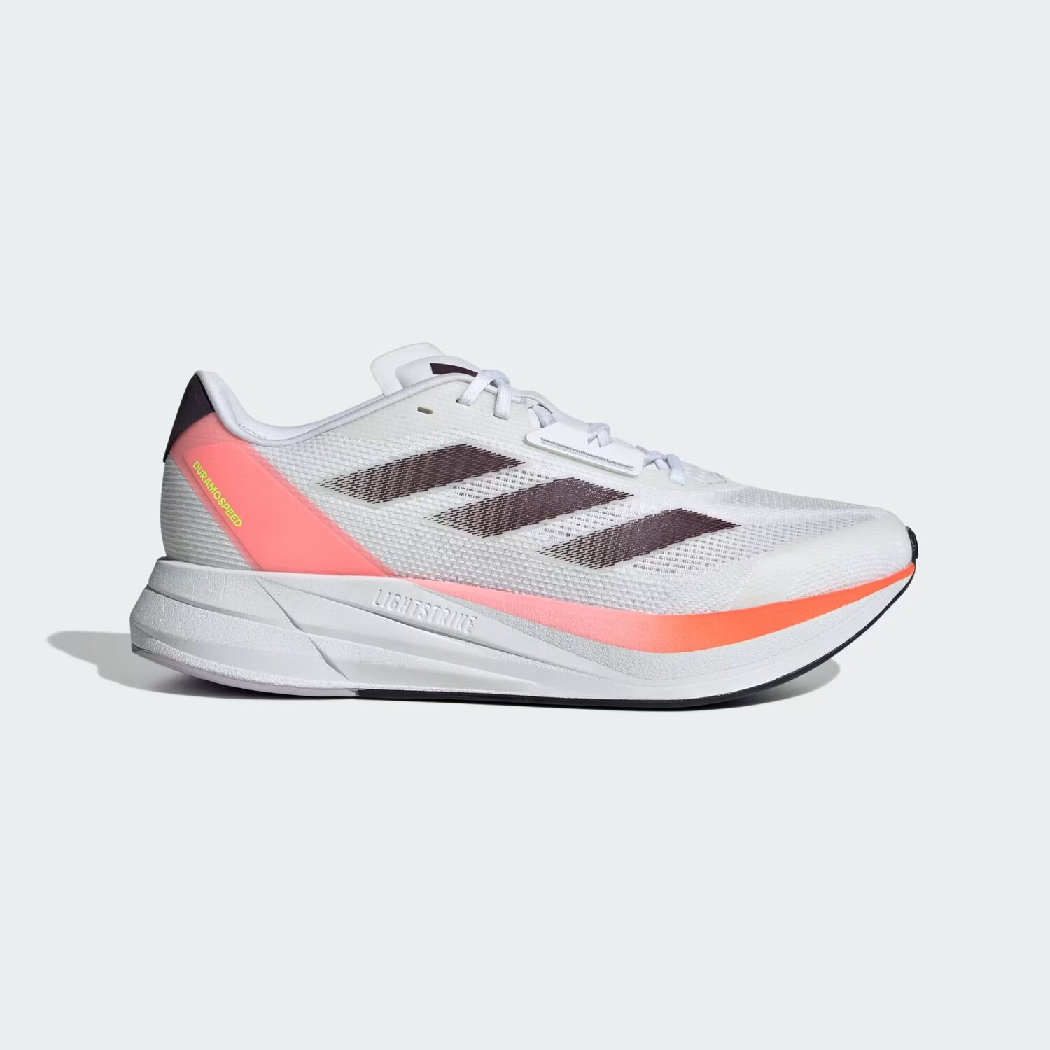 

Скоростные Кроссовки Duramo Adidas, цвет Cloud White/Aurora Met./Solar Red